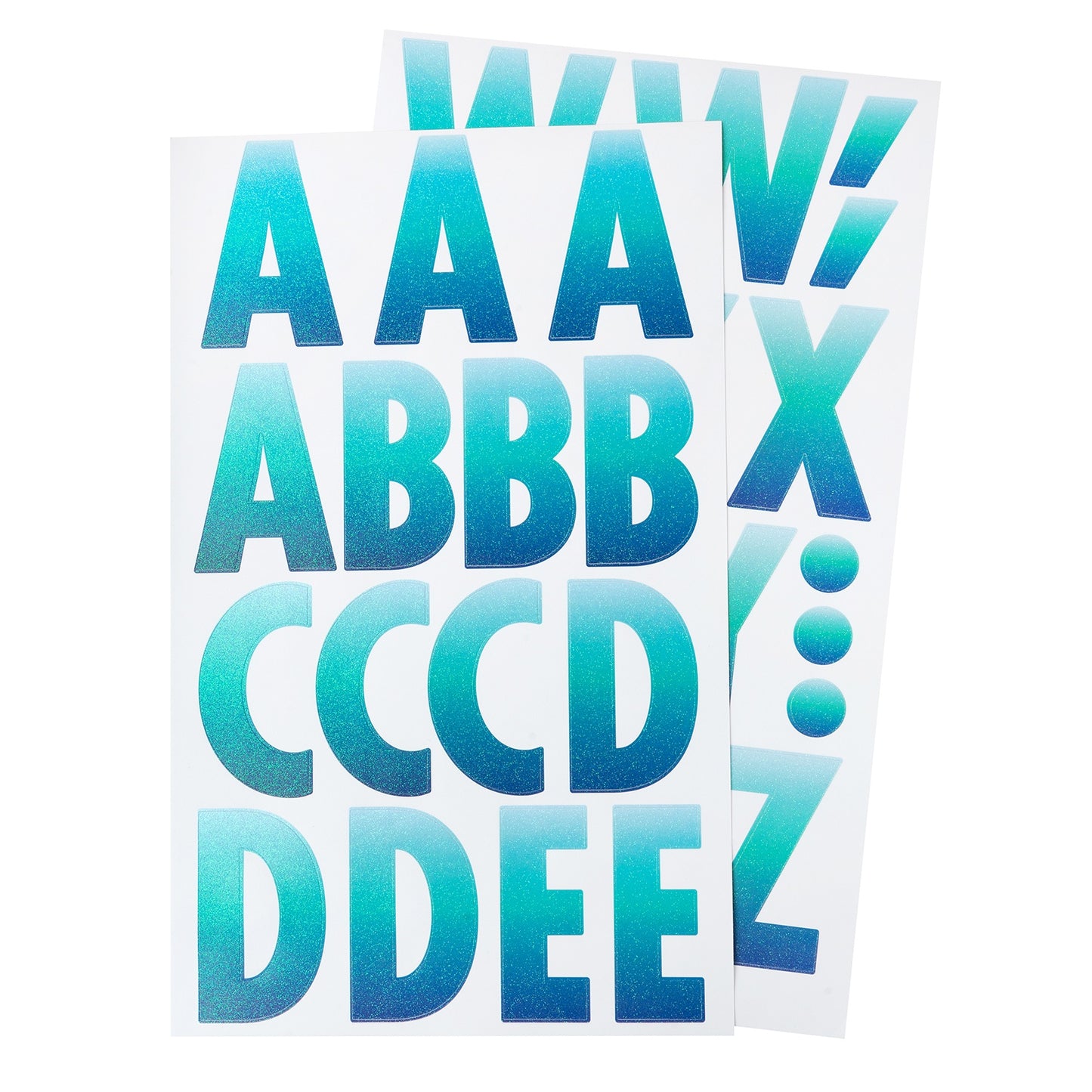 Cool Glitter Ombr-STICKO ALPHA STICKER