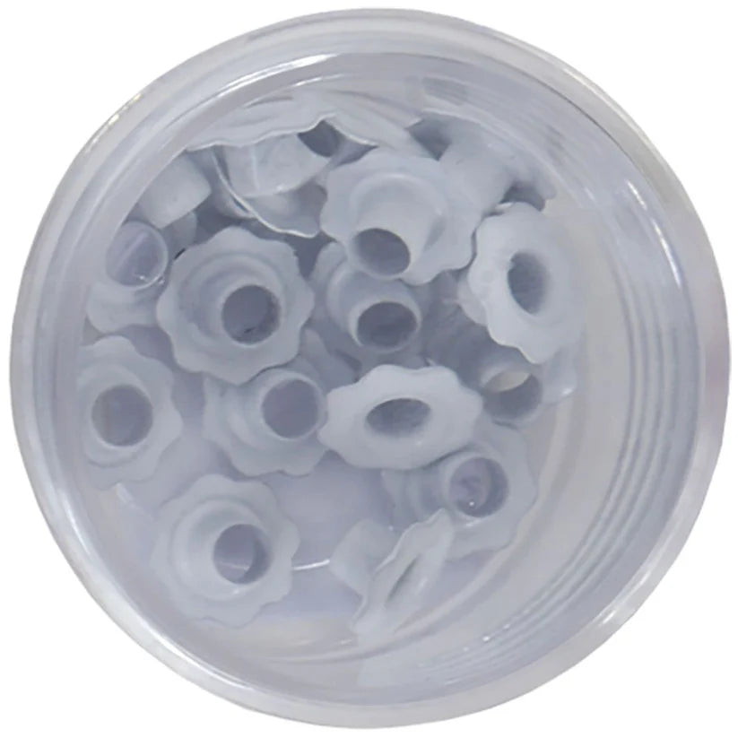 Eyelets Flor Artis Decor caja 20 pcs color blanco