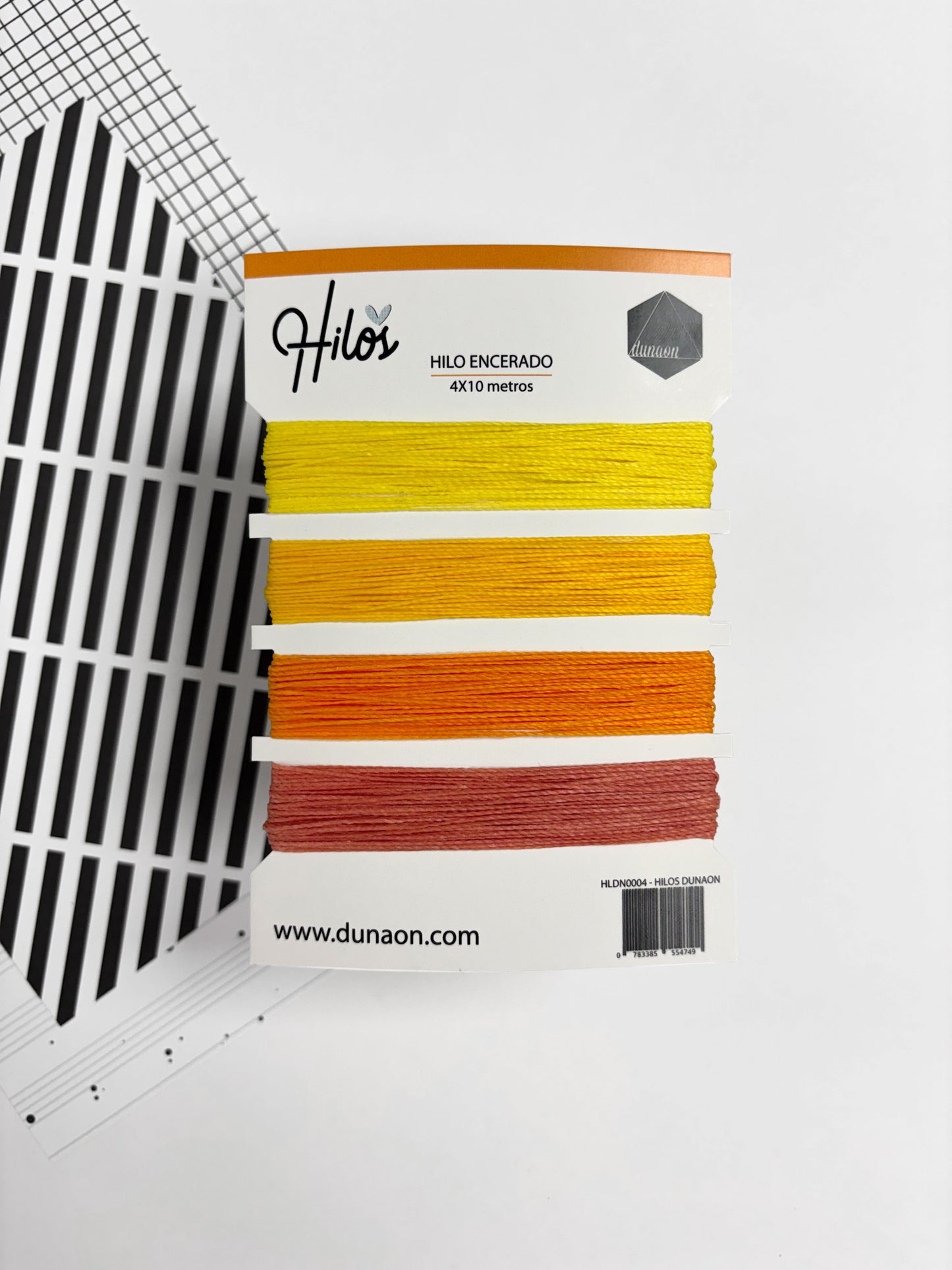 Set de hilos para encuadernar de Dunaon Amarillos