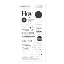 Sello Mintopia Hoy Scrapbypat