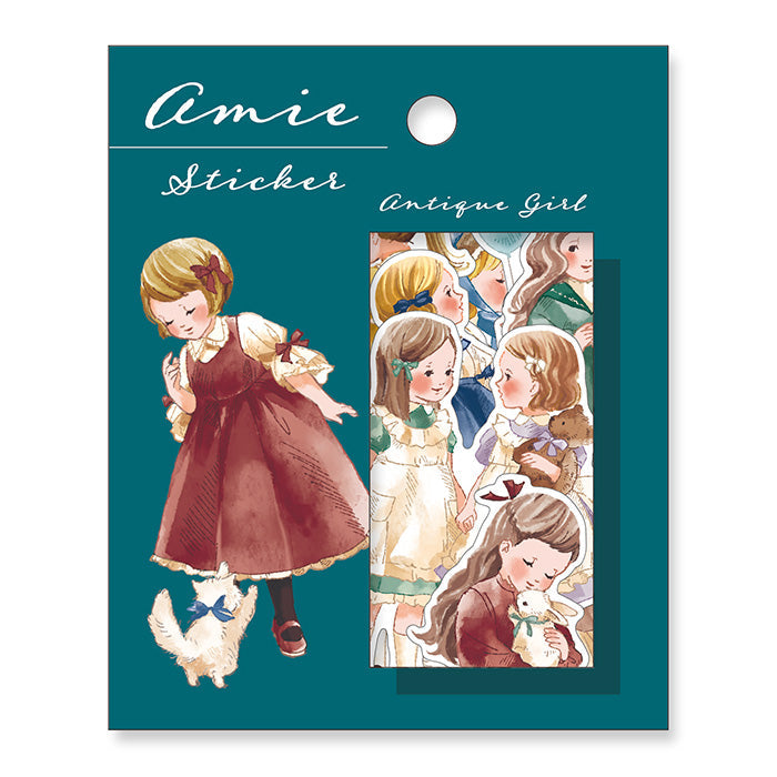 Stickers Amie Sticker Antique Girl
