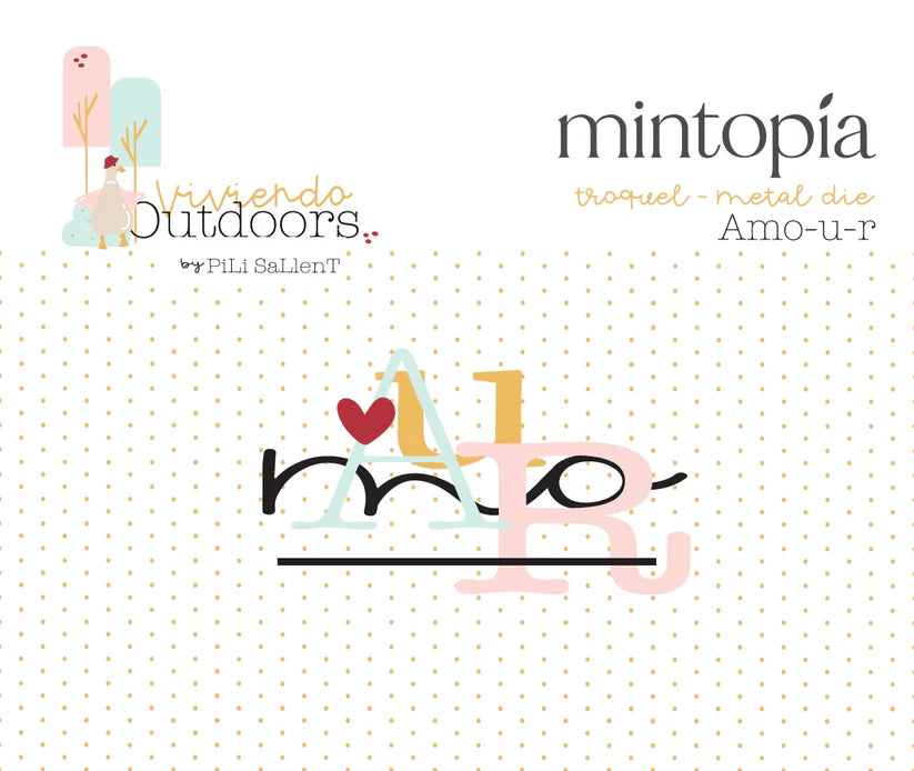 Troquel "Amor-Amour" Outdoors by Pili Sallent