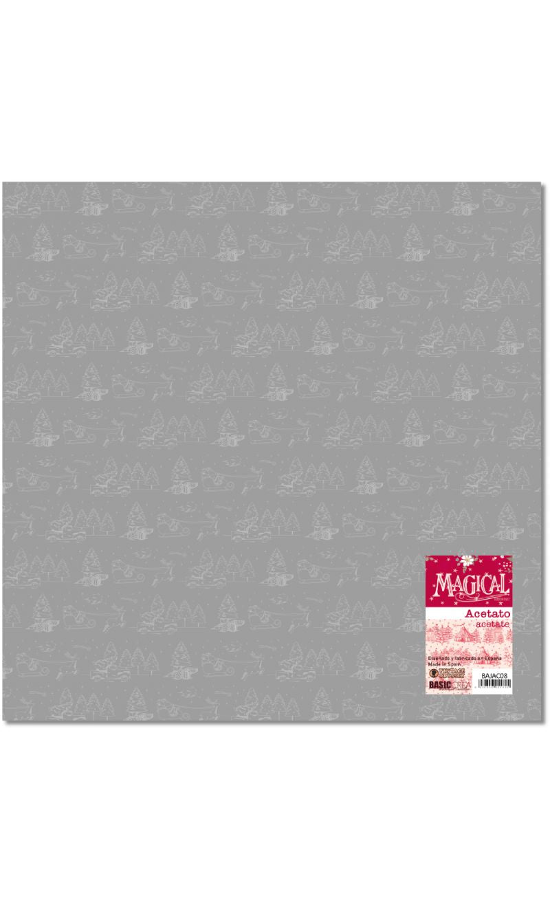 Acetato 12"x12" MAGICAL
