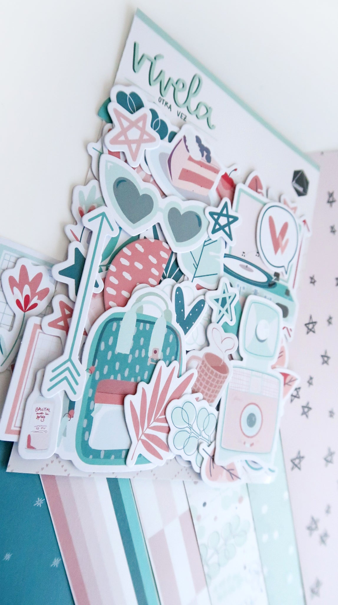 Diecuts normales Vívela otra vez