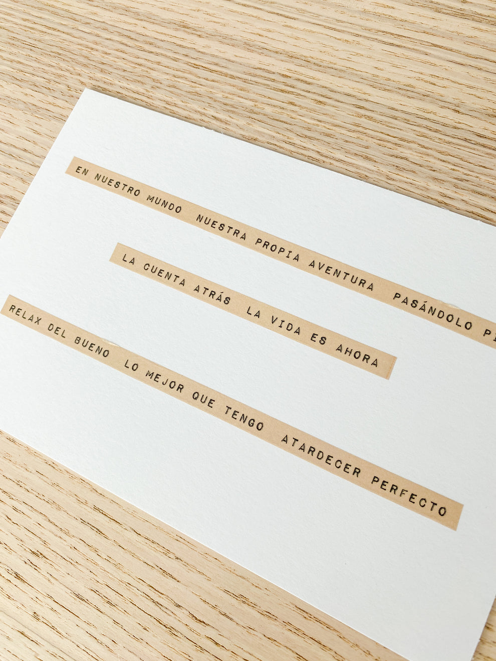 Washi tape Pensacola frases 6
