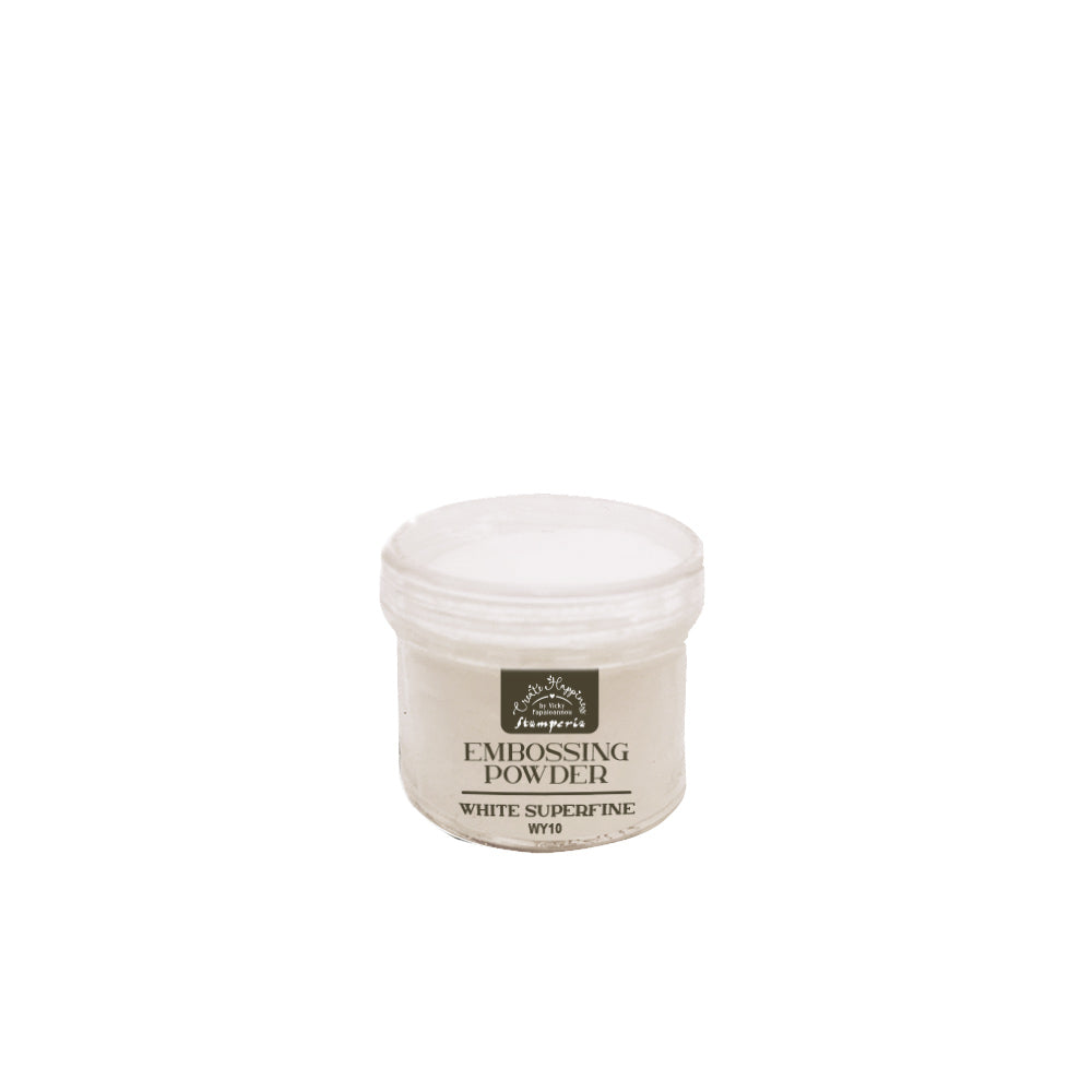 Create Happiness Embossing Powder Gr 18 - White Superfine