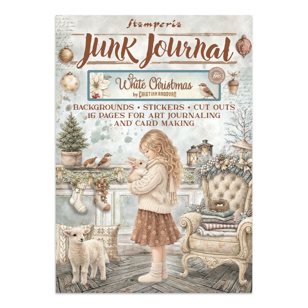 Junk Journal White Christmas - Stamperia