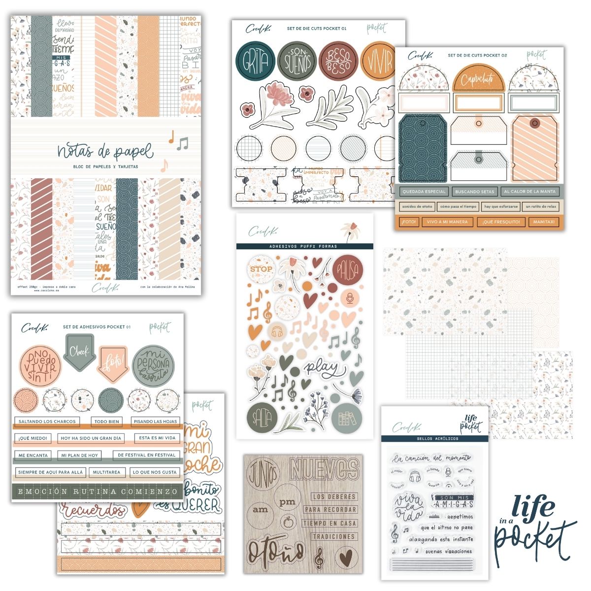 NOTAS DE PAPEL Kit Life in a Pocket · Trimestre #4 2023