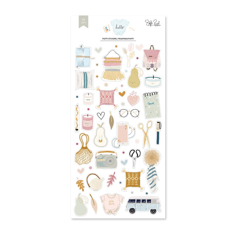 PUFFY ILUSTRACIONES HELLO