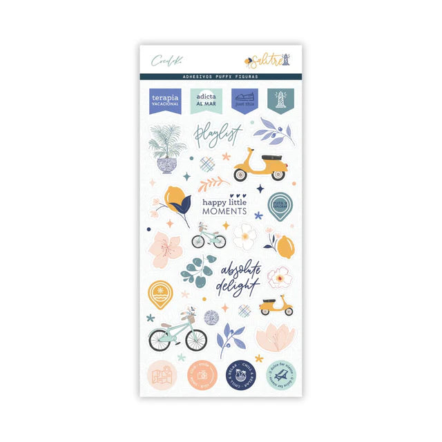 Salitre Puffy Stickers