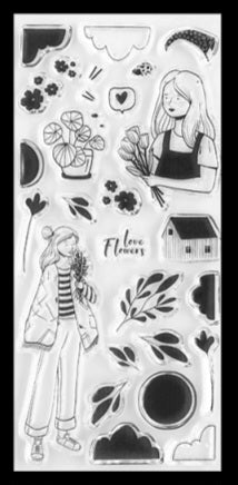 Sello Acrílico 11x21 Cm MY JOURNAL - BOTÁNICA