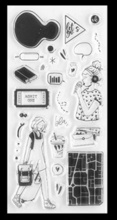 SELLO ACRÍLICO 11X21 CM MY JOURNAL - VERANO