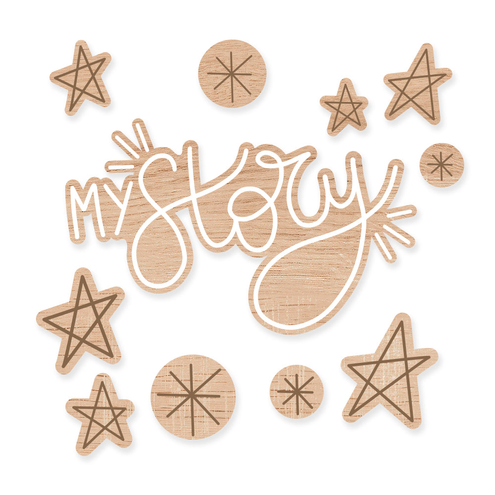 Set de maderitas My Story