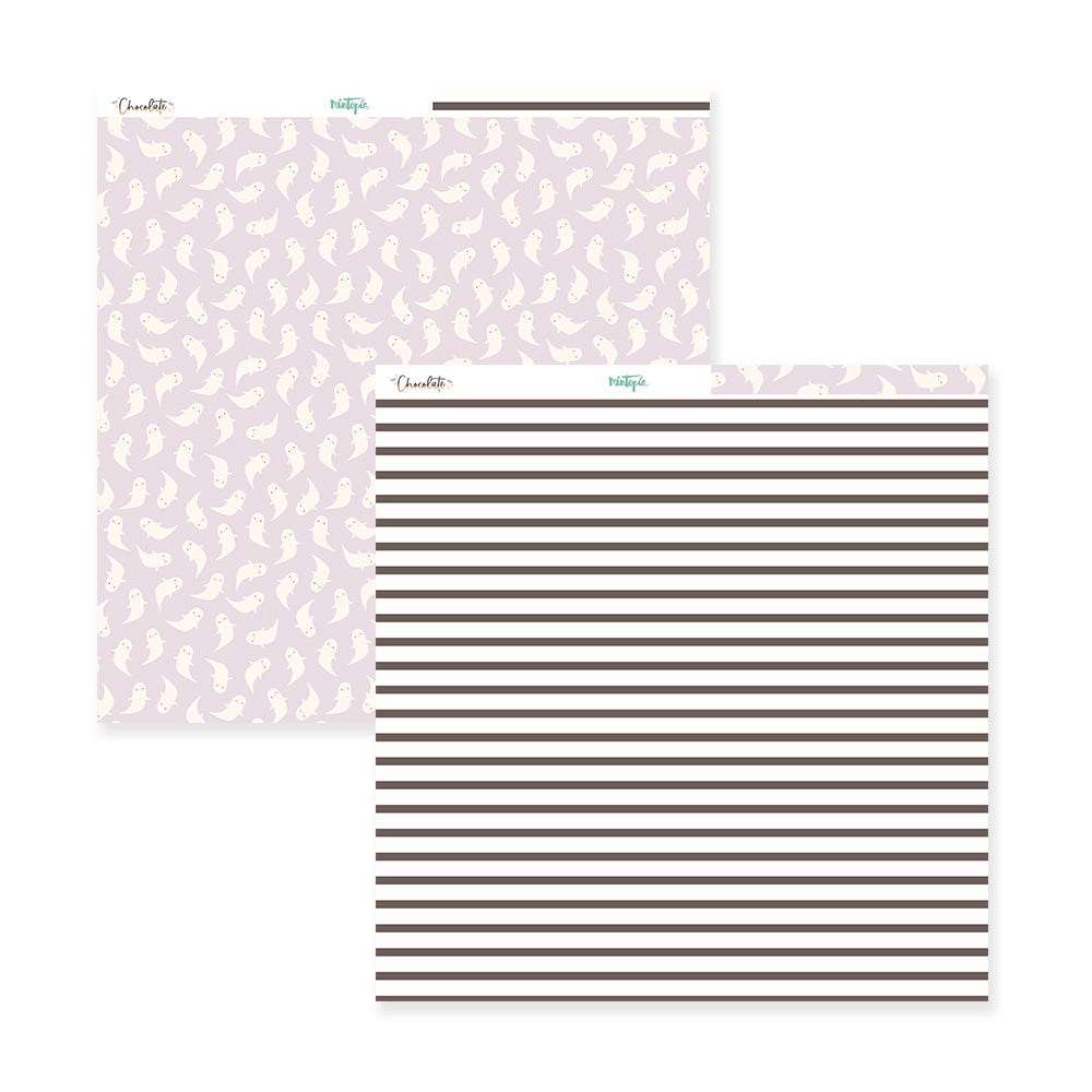 PREVENTA Stack 12"x12" Chocolate + recortables