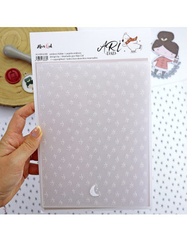 Stars embossing folder | Aridad collection