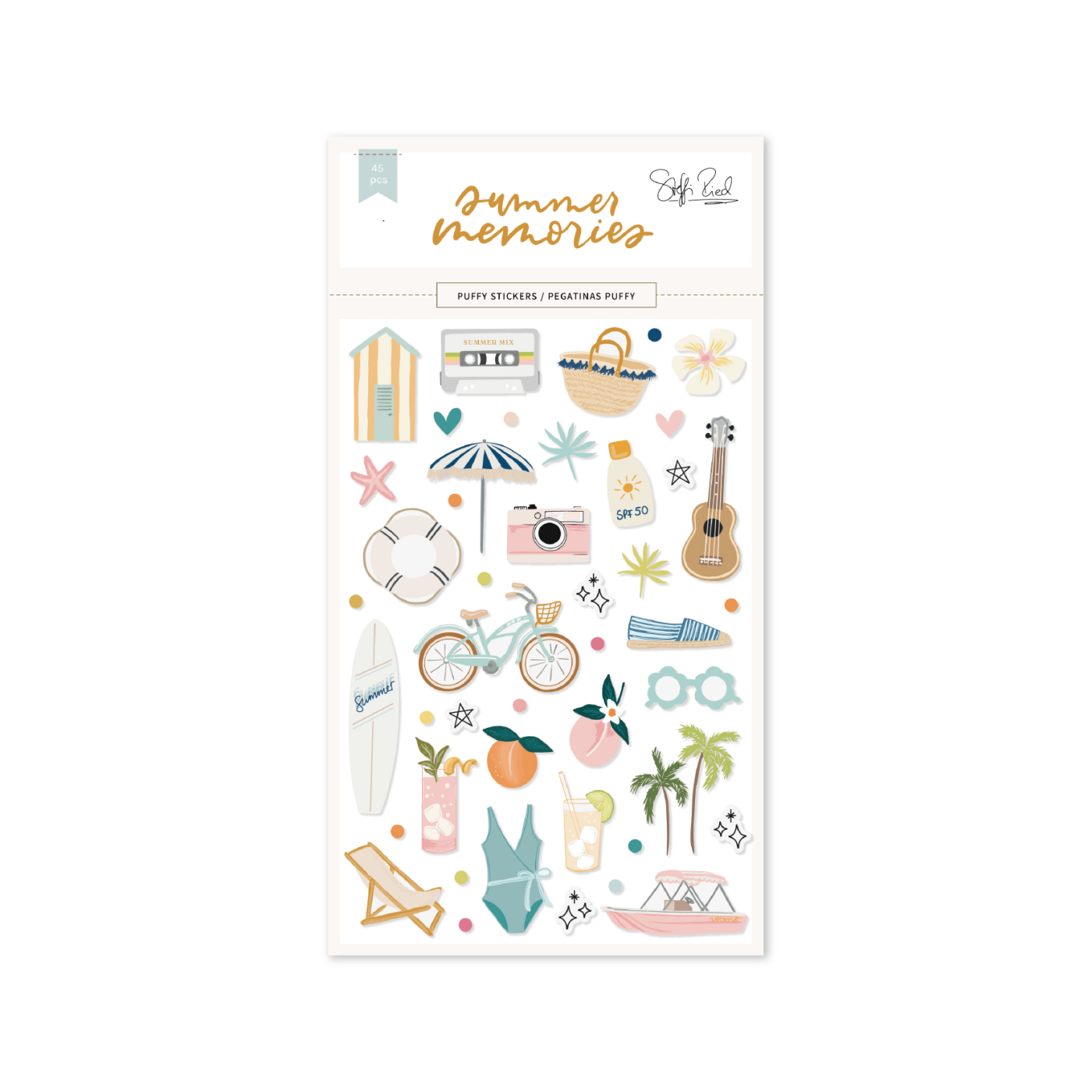 Puffy ilustraciones Summer Memories – Lora Bailora