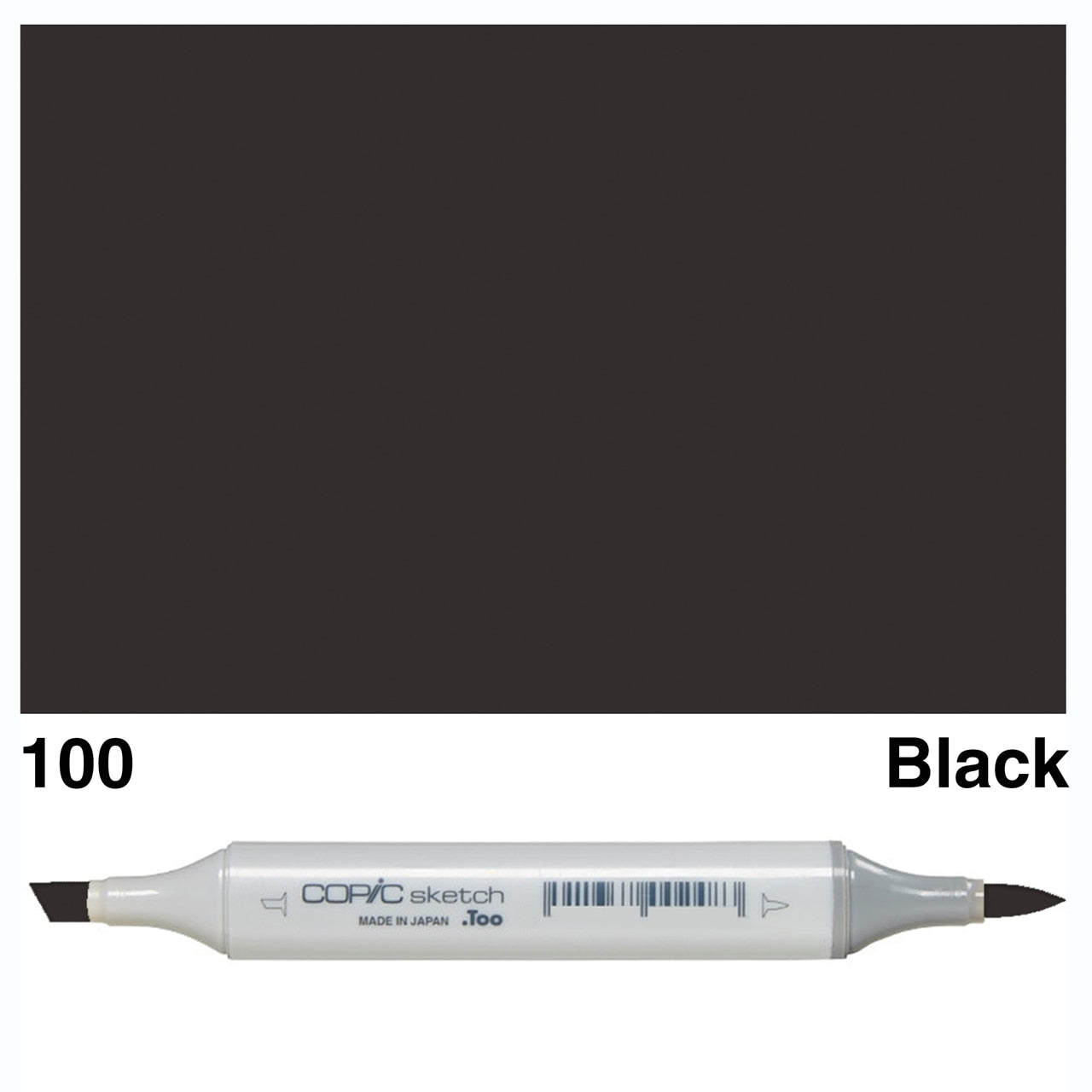 COPIC Sketch Markers, 100 Black