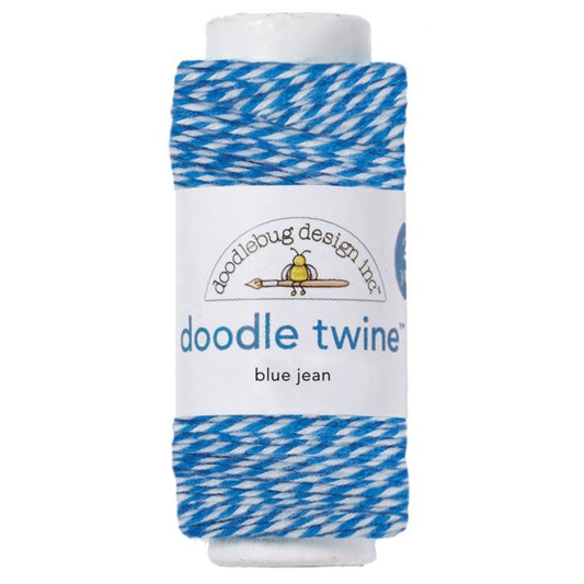 blue jean doodle twine