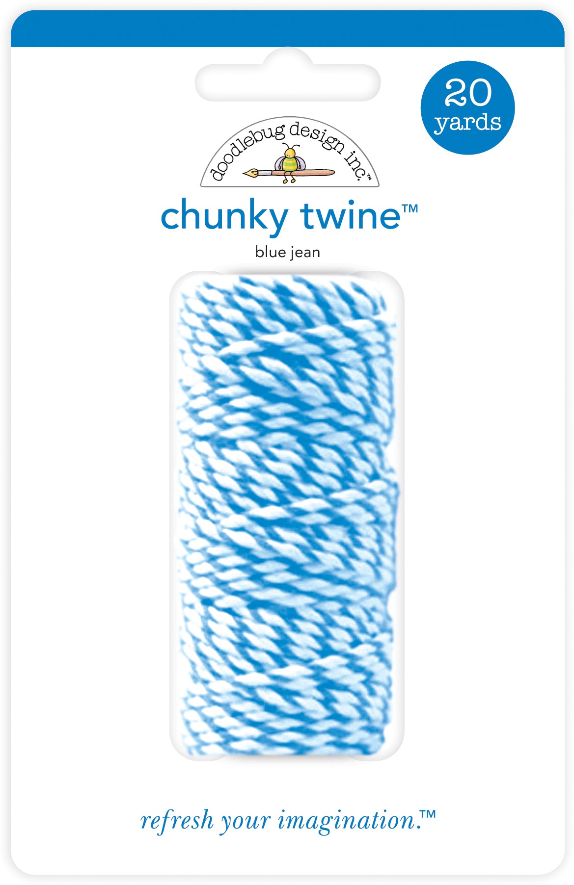 Blue Jean Chunky Twine