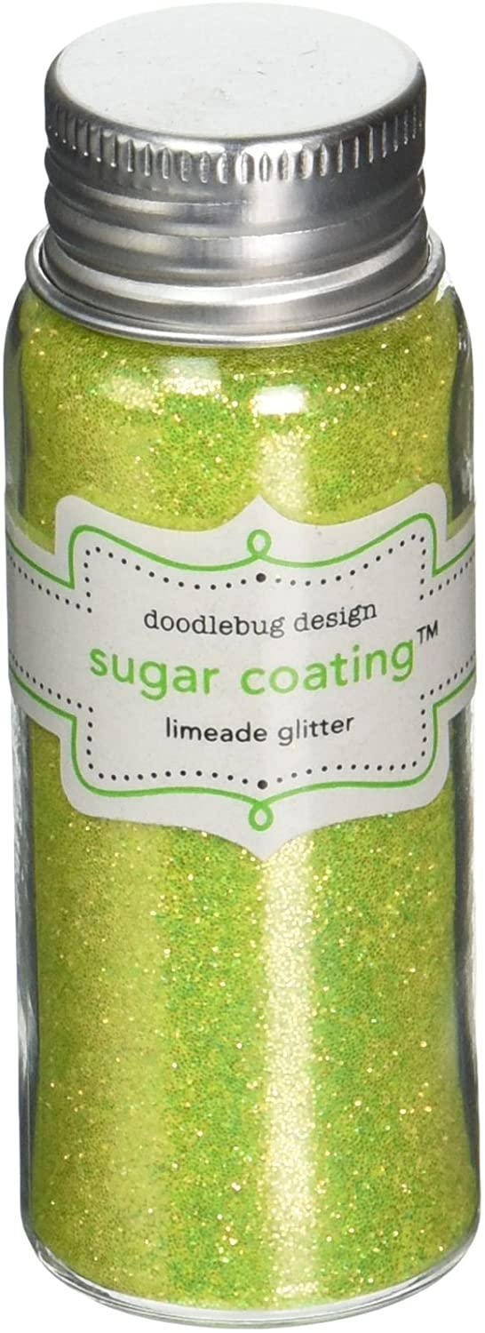 limeade sugar coating glitter