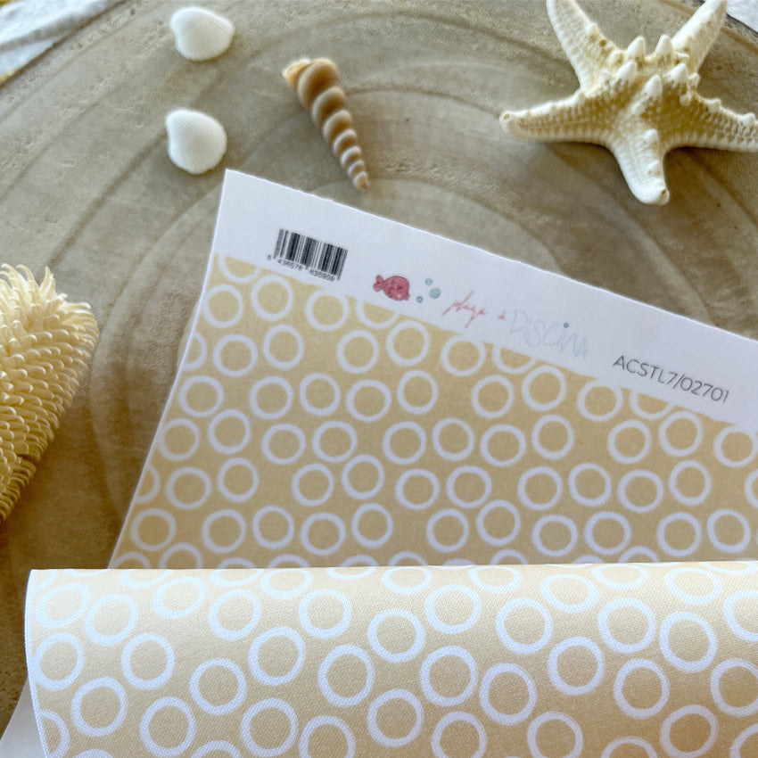 Sea sponge binding fabric playa o piscina