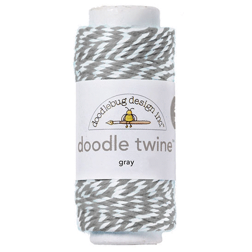 gray doodle twine