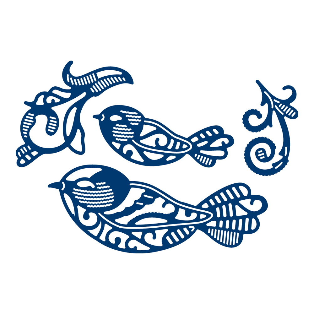 TATTERED LACE (BUILD A BIRD FAIRY WREN)