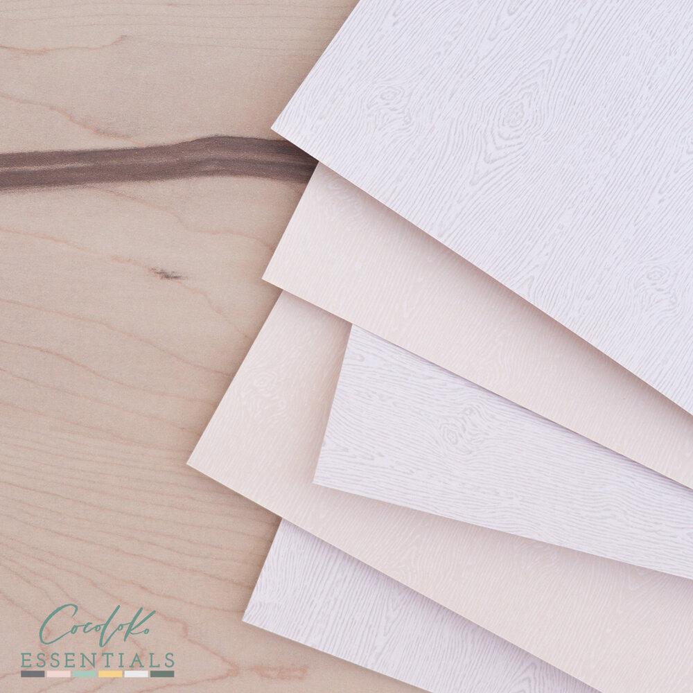 Pack de 6 Cartulinas WOOD  Cocoloko