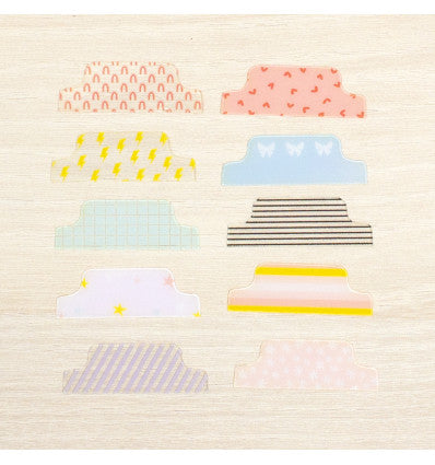 Die Cuts de acetato Tabs Abril