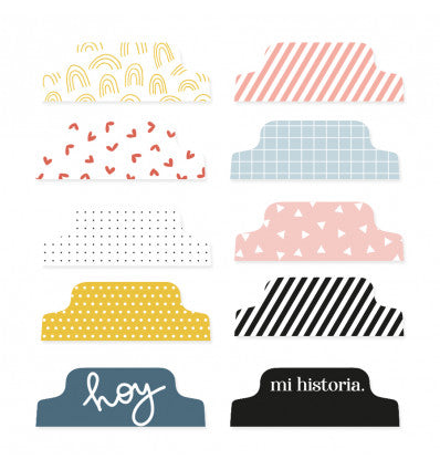 Die Cut de acetato Tabs Grueso Marzo