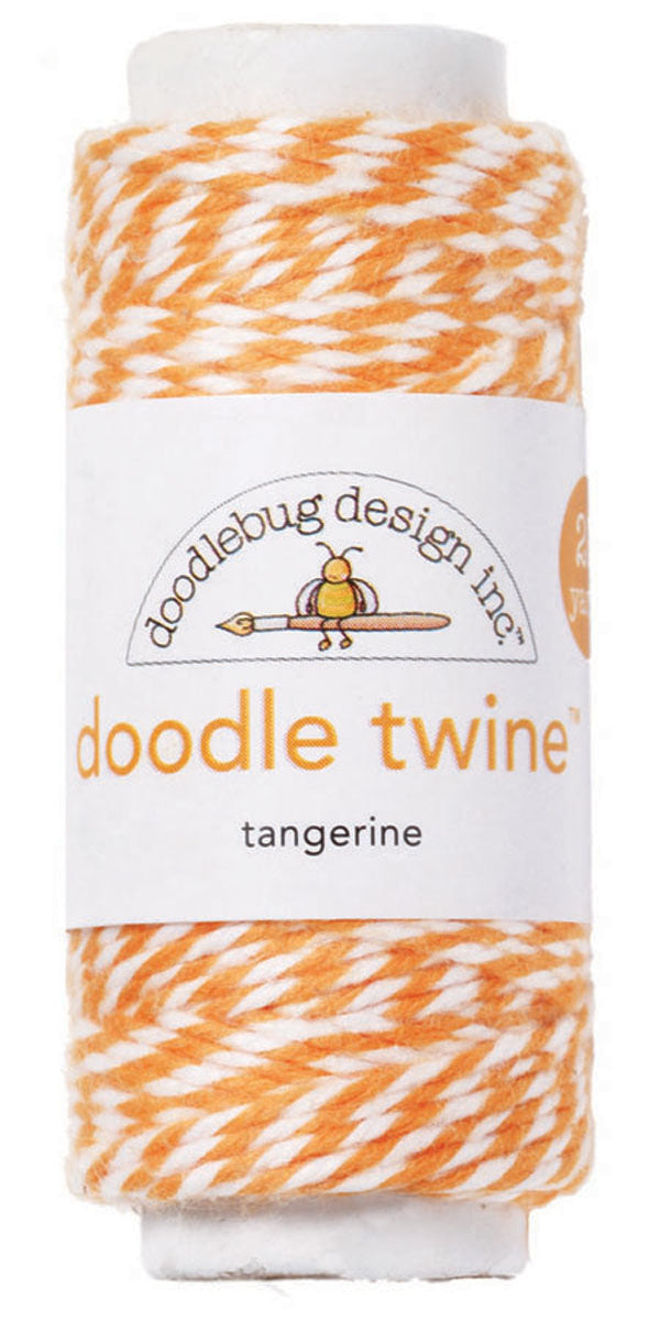 tangerine doodle twine