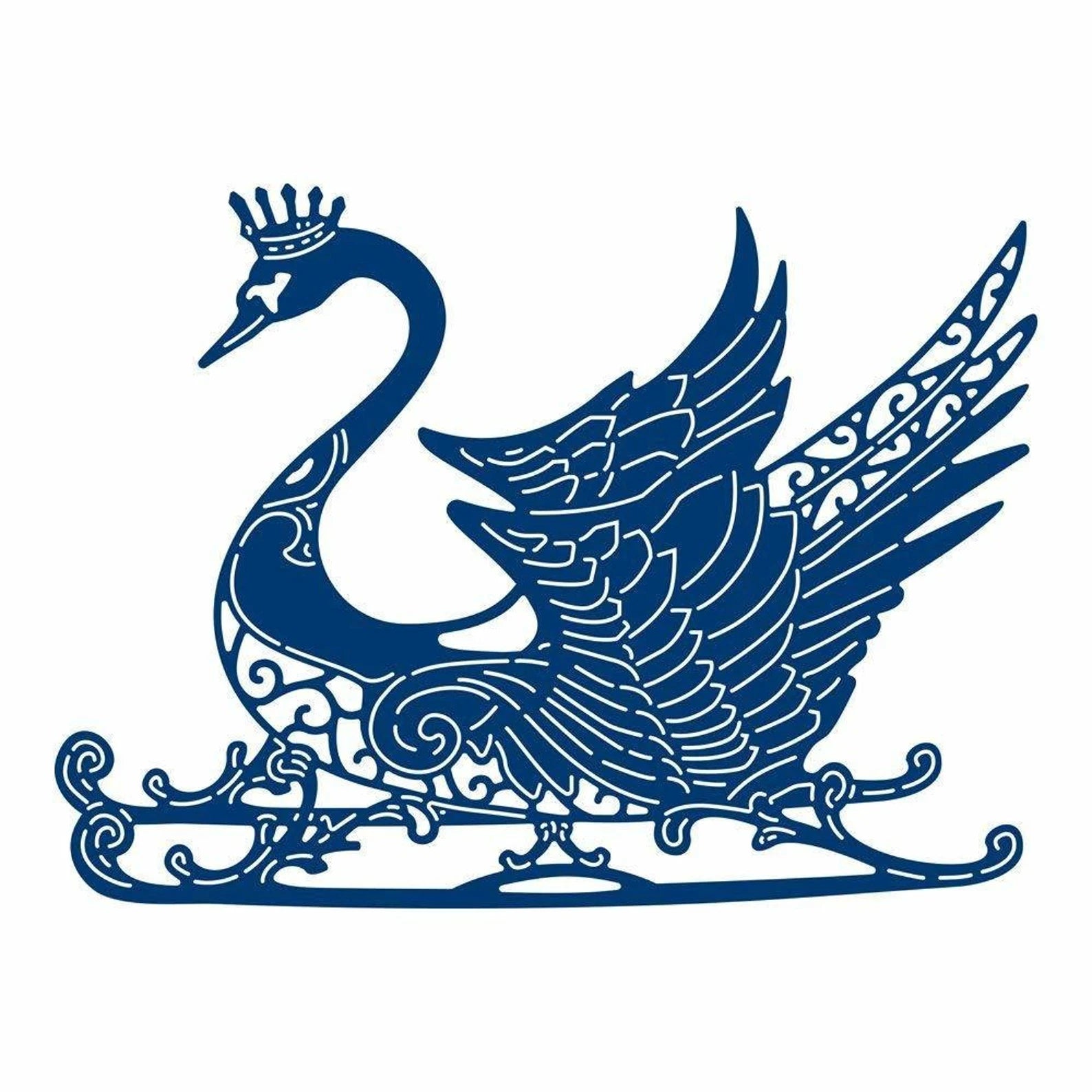 TATTERED LACE (SWAN)