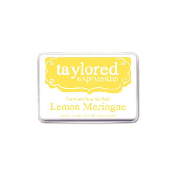 Taylored Expressions Premium Full Ink Pad- Lemon Meringue