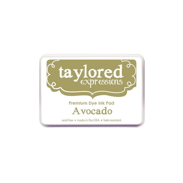 Taylored Expressions Premium Full Ink Pad- Avocado