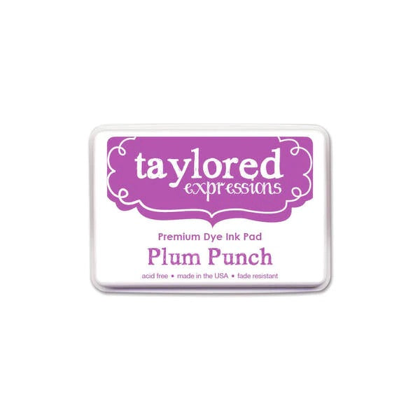 Taylored Expressions Premium Full Ink Pad- Plum Punch