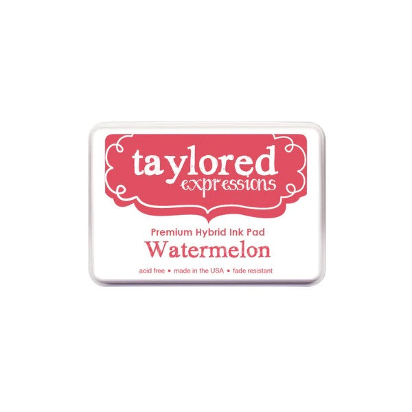 Taylored Expressions Premium Full Ink Pad- Watermelon