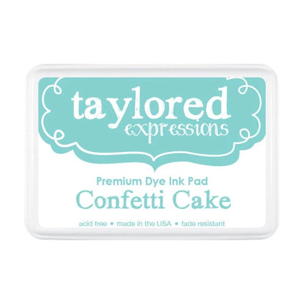 Taylored Expressions Premium Full Ink Pad- Confetti Cake