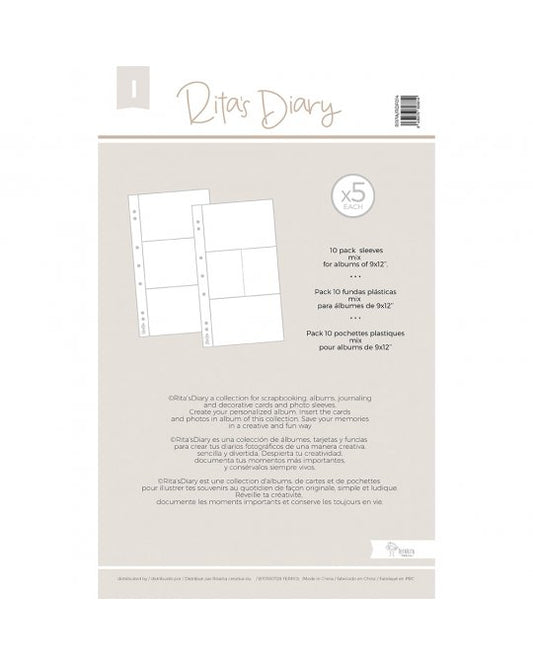 POCKETS SLEEVES 9x12'' MODELO I