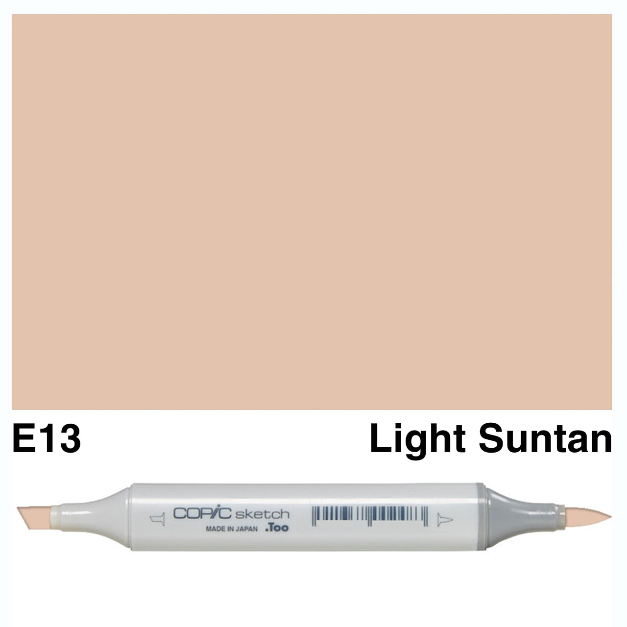 COPIC Sketch Markers, E13 Light Suntan