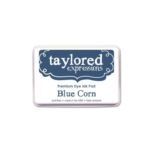 Taylored Expressions Premium Full Ink Pad- Blue Corn