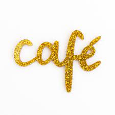 Título de metacrilato Kimidori Colors Café Glitter