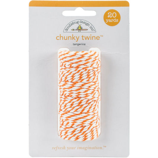 tangerine chunky twine