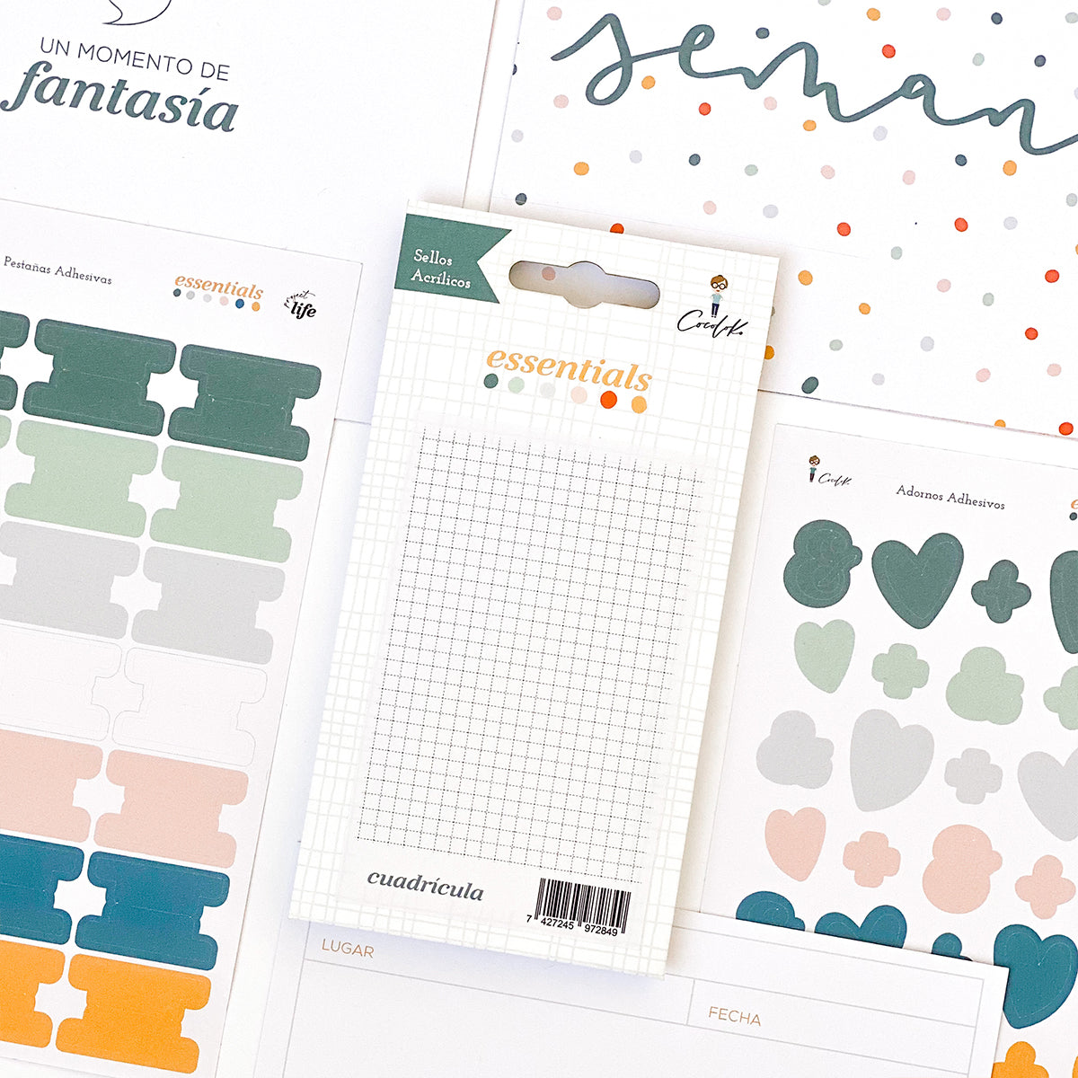 Sello Cuadriculado 7x10 Essentials