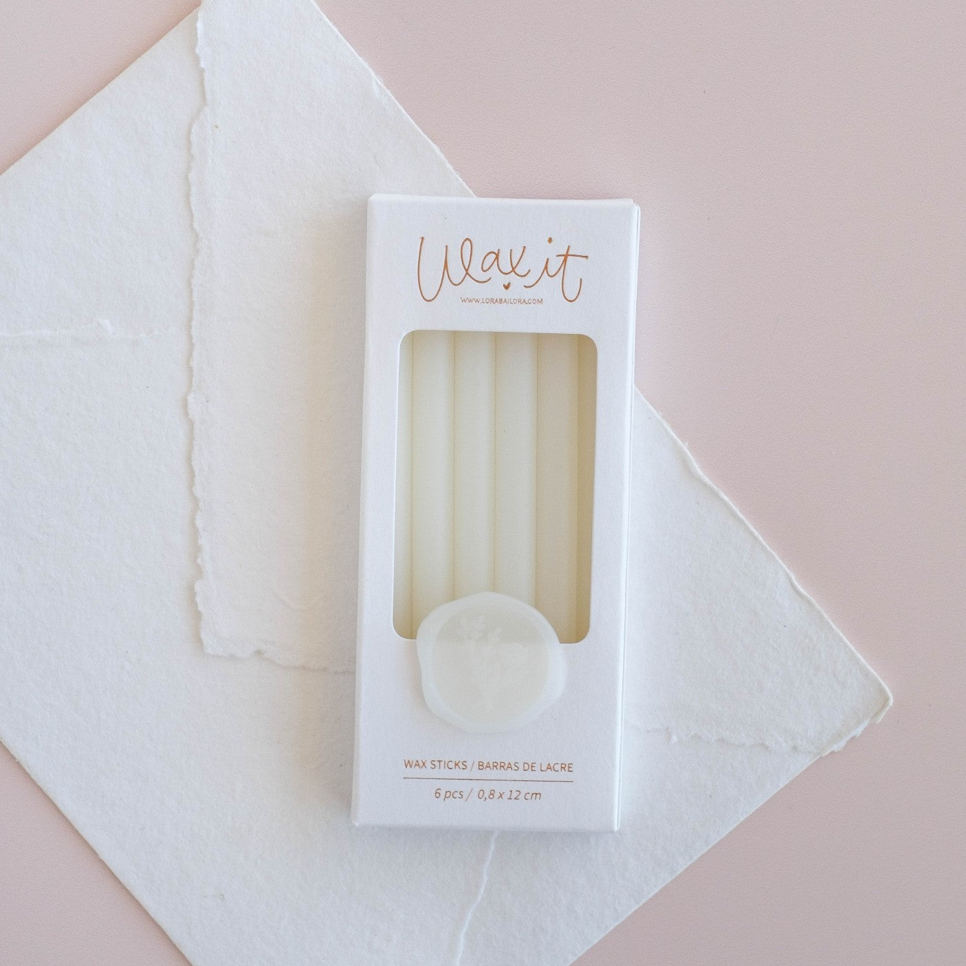 SET DE 6 BARRAS DE LACRE (sparkle)