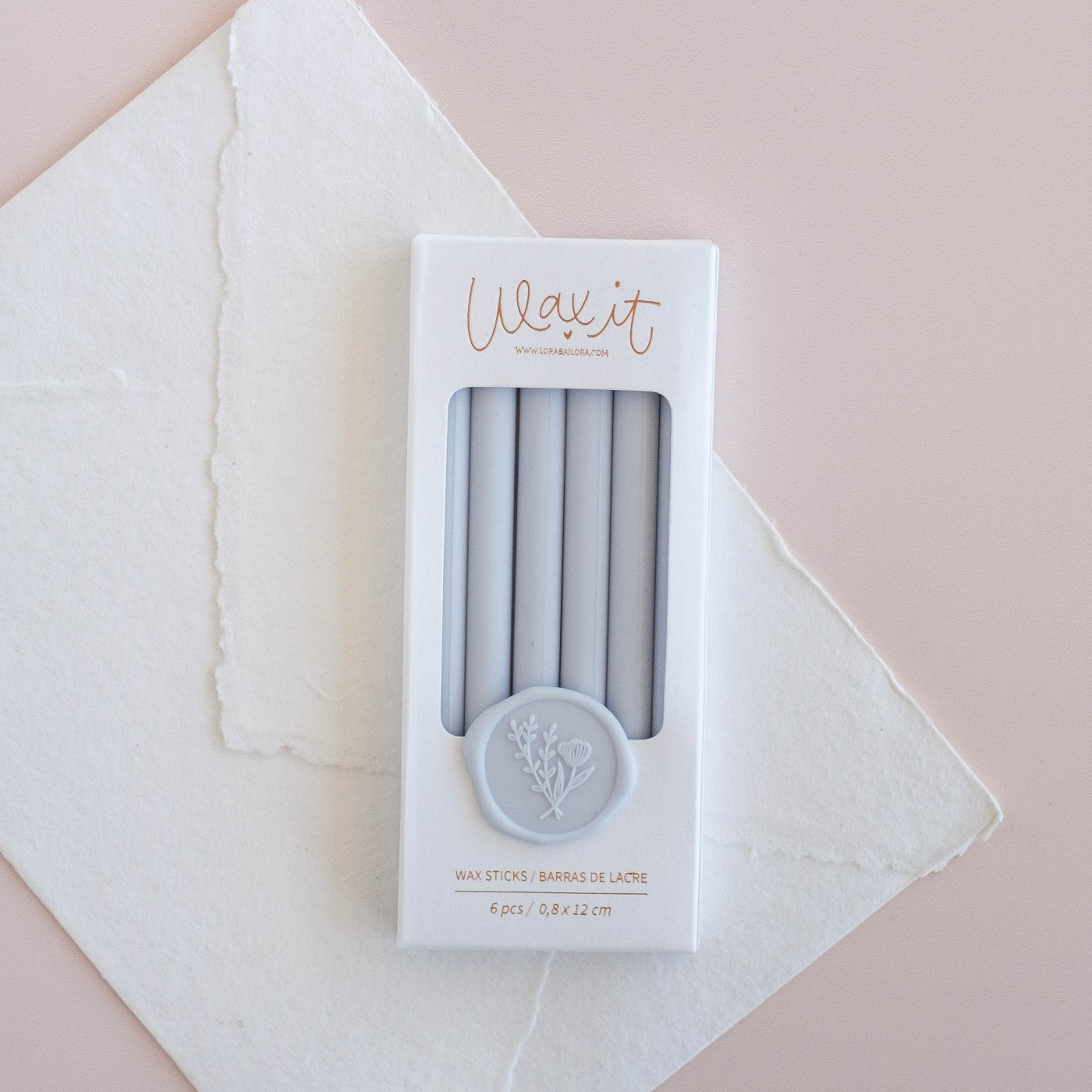 SET DE 6 BARRAS DE LACRE (lavander)