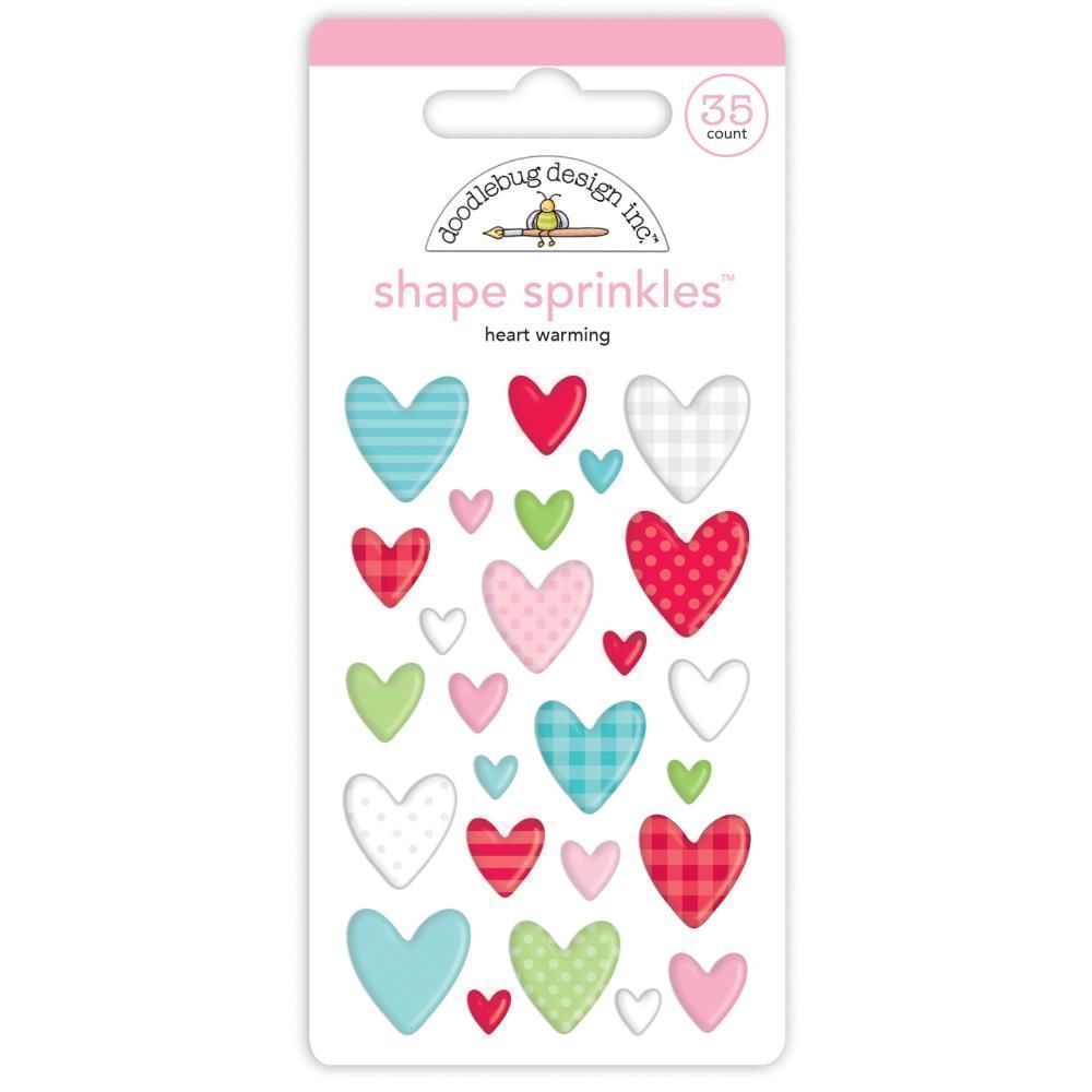 Heart Warming Shape Sprinkles