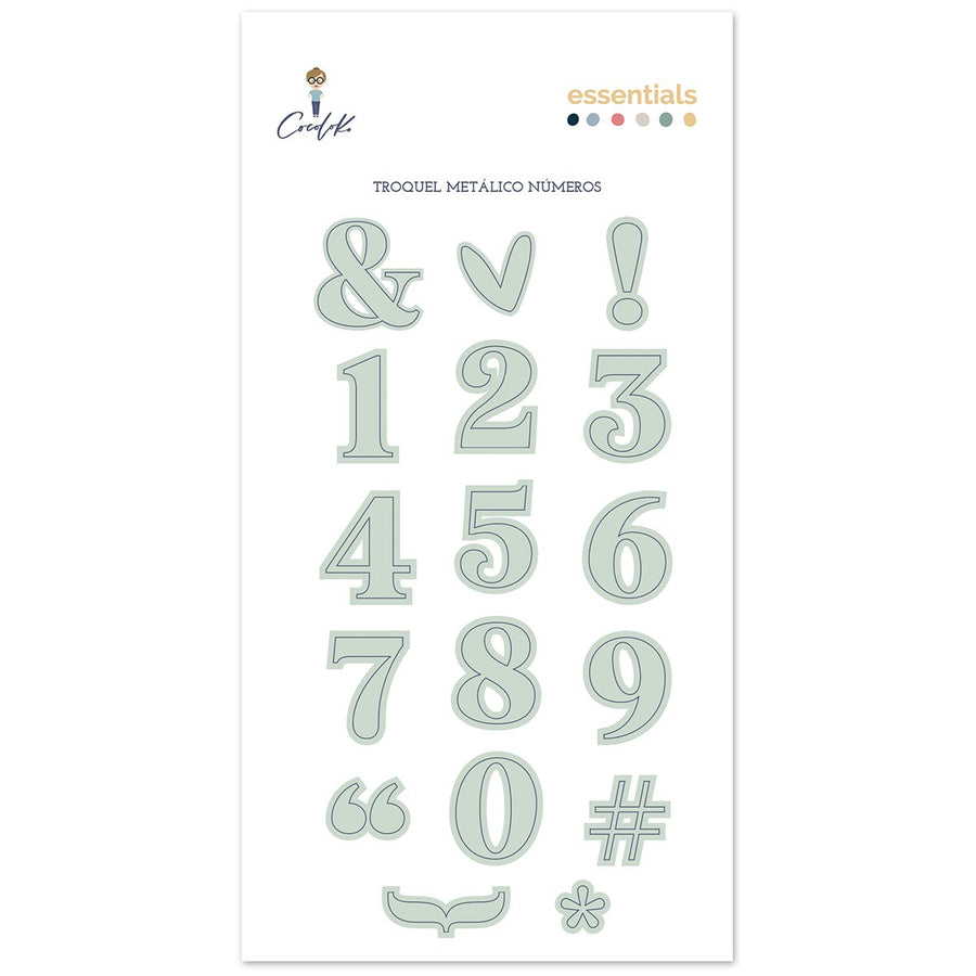 Troquel Números ESSENTIAL