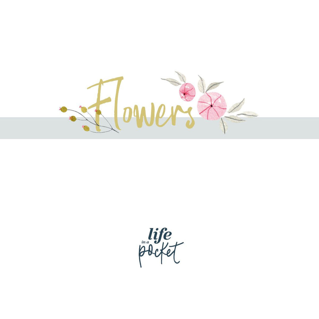 Kit Life in a Pocket FLOWERS · Trimestre #2 2024