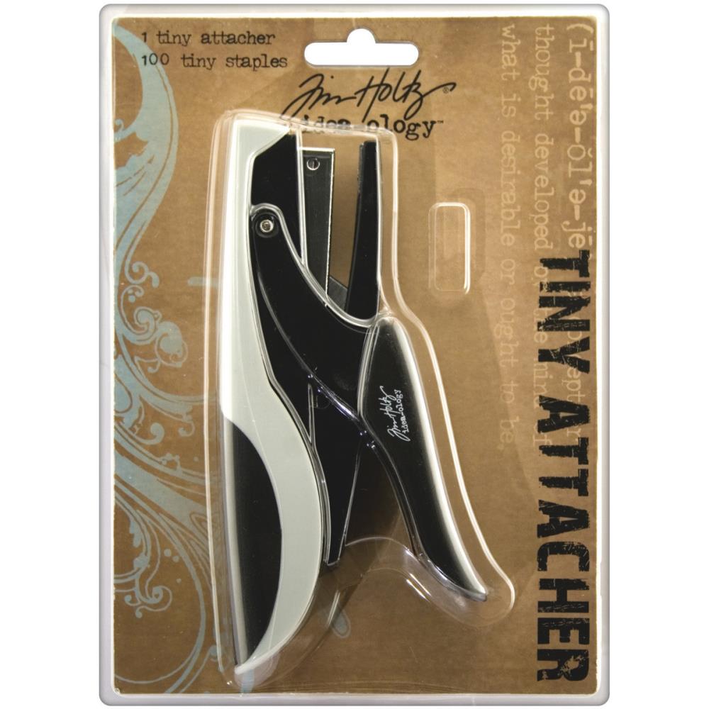Idea-Ology Tiny Attacher Stapler W/(100) .25" Staples
