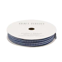 Craft Perfect Gingham Ribbon 5mmX5m